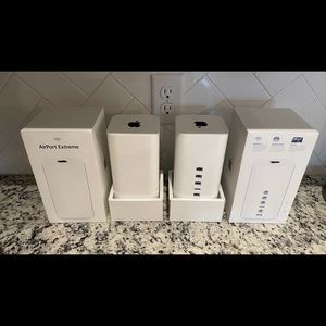 Pair of Apple Airport Extremes